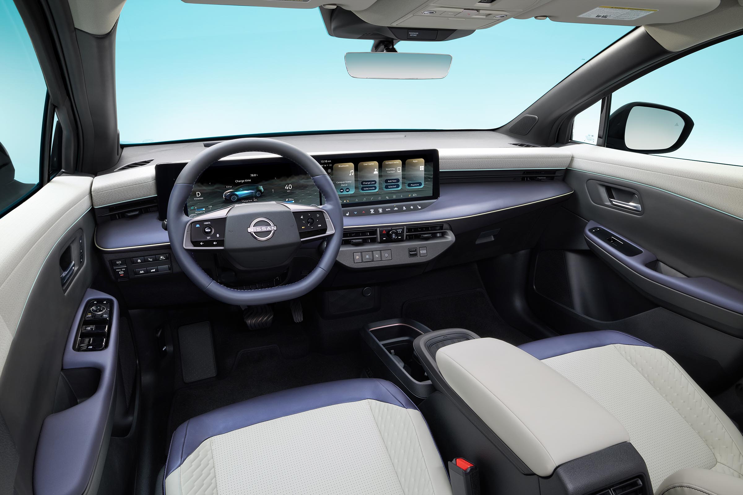 EV Interior Dashboard