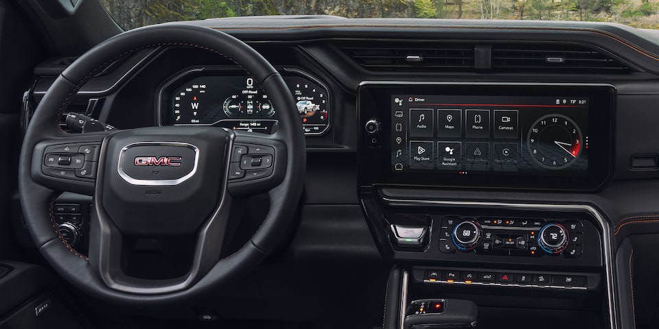 GMC Sierra Hybrid Dashboard 2026