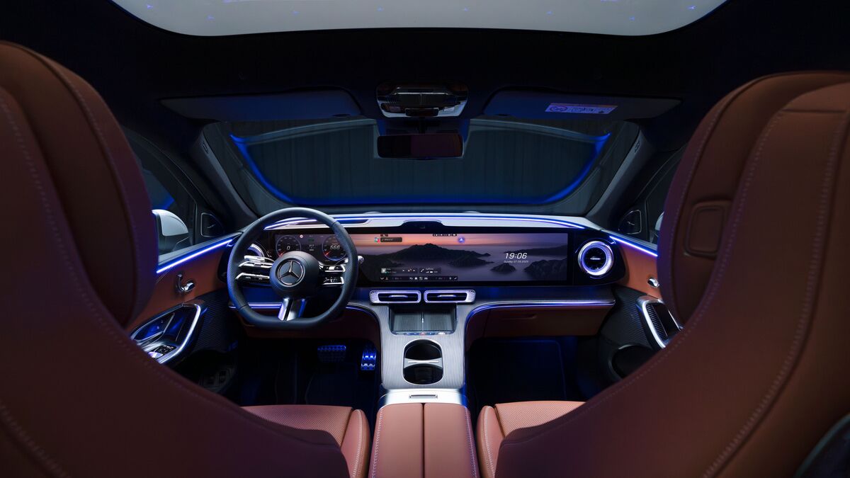 Luxury Car Technology Dashboard Luxury Car Technology Dashboard