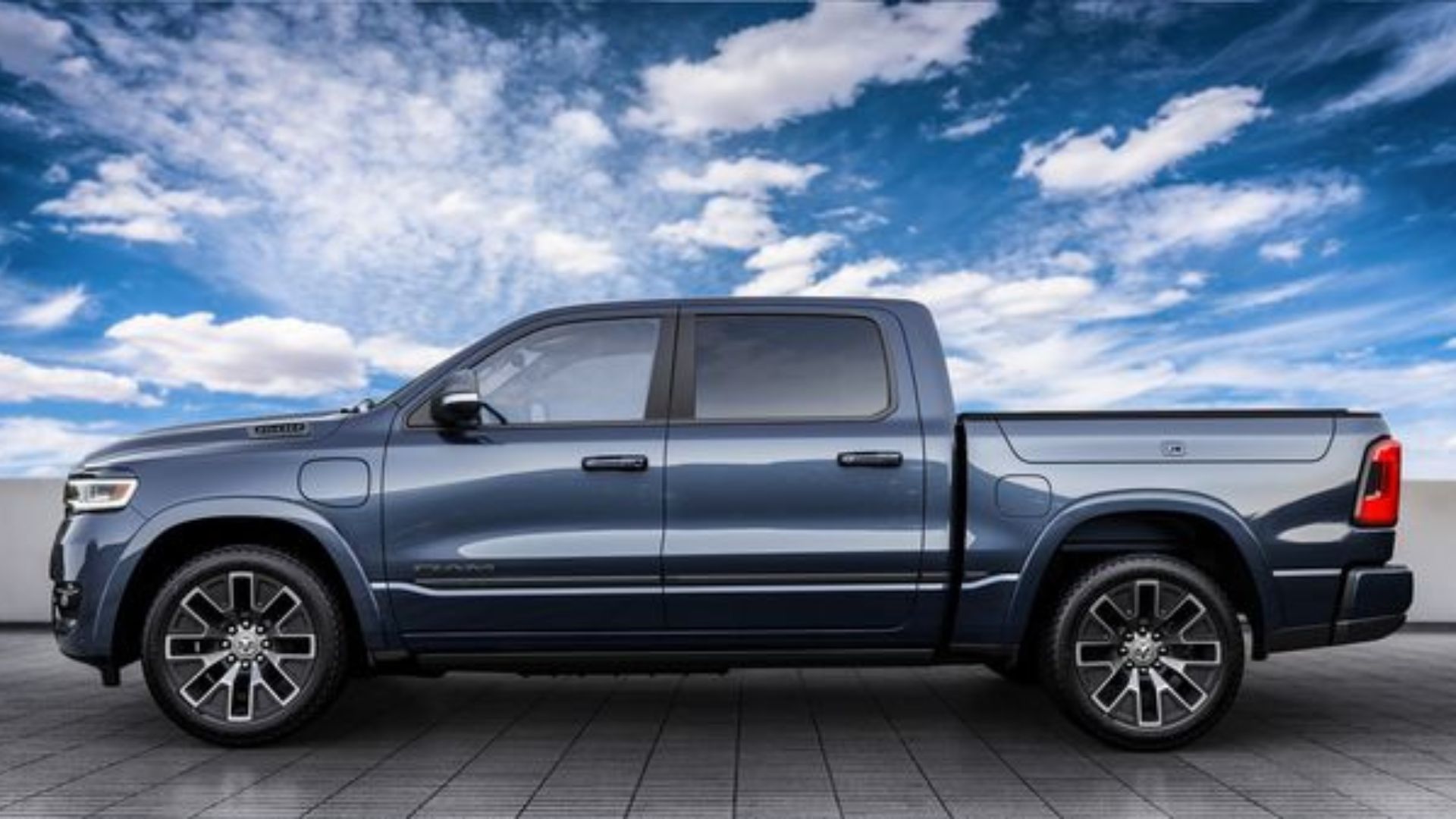Ram 1500 Hybrid Side View