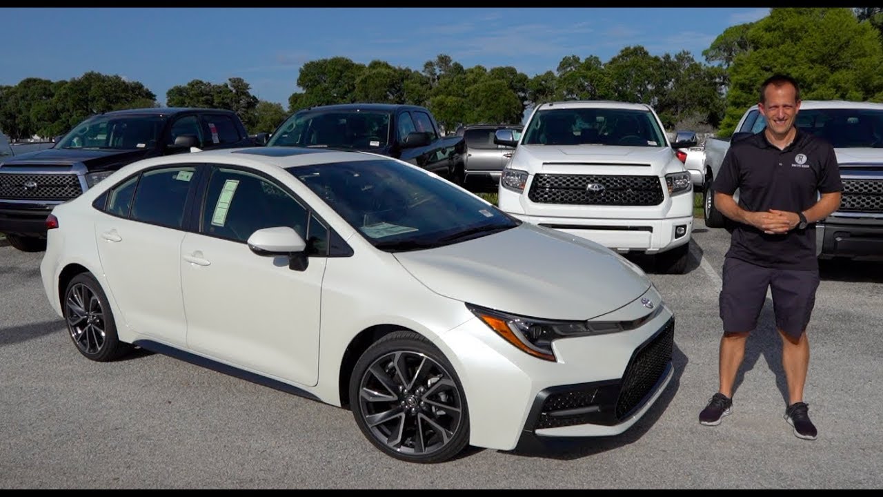 Toyota Corolla 2020-2023 compact car